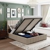 Merax Upholstered Platform Bed with Hydraulic Lift-Up Storage - 2 of 4