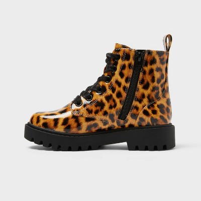 Kids‘ Kayden Lug Sole Lace-Up Zippered Booties – art class