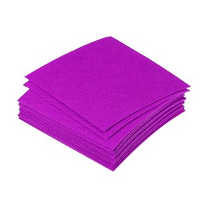 Unique Bargains Polyester Soft Home Handcrafts Projects DIY Felt Fabric Sheets 18 Pcs - 1 of 4