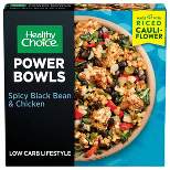 Healthy Choice Gluten Free Frozen Power Bowl Spicy Black Bean & Chicken with Riced Cauliflower - 9.75oz