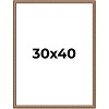 PosterPalooza | Slim Profile Gold Picture Frame - UV Acrylic, Foam Board Backing, Hanging Hardware - 2 of 4