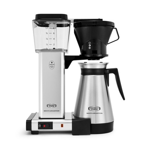 Cucinapro Double Coffee Brewer Station - Dual Coffee Maker Brews Two 12-Cup Pots