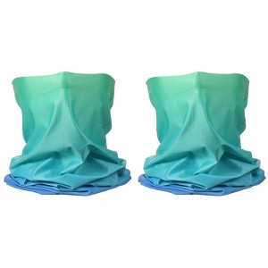 Unique Bargains Breathable Cycling Sunscreen Bandana Neck Gaiter Face Masks 2 Pcs - 1 of 4