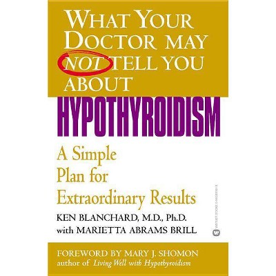 Hypothyroidism - (What Your Doctor May Not Tell You About...(Paperback)) by  Ken Blanchard & Marietta Abrams Brill (Paperback)