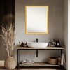 Amanti Art Owen Gold Non-Beveled Wood Framed Bathroom Vanity Wall Mirror - 4 of 4