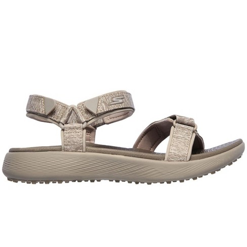 Trastornado rotación Licuar Women's Skechers Go Golf 600 Sandals - Taupe - 6m : Target