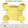 Unique Bargains Fabric Storage Bins 3 Pcs - 3 of 4