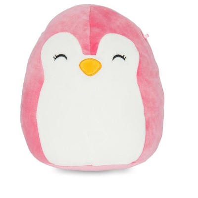 pink stuffed penguin