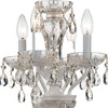 Crystorama Lighting Traditional Crystal 4 - Light Chandelier in  Wet White - 3 of 4