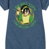 - Avatar: The Last Airbender - Toph Melon Lord Graphic Short Sleeve Fleece Dress - 2 of 4