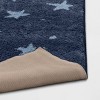 4'x5'6" Printed Twilight Tufted Kids' Rug - Pillowfort™: Skid-Resistant Star Pattern, Medium Pile, OEKO-TEX Certified - 4 of 4