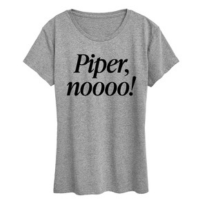 Women's - Instant Message - Piper No Short Sleeve Graphic T-Shirt - 1 of 4