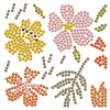 DIAMOND DOTZ Quick DOTZ Festive Floral Flowers Diamond Art Painting Kit 5.1" X 5.1" - 2 of 4