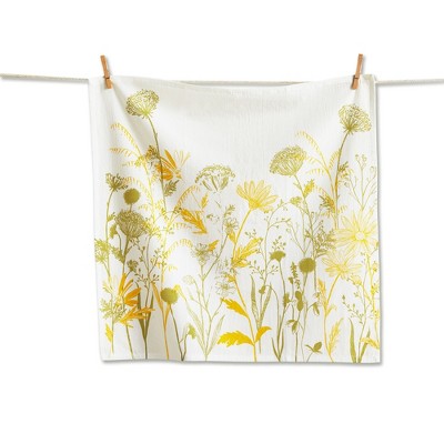 Tag Artisona Meadow Flour Sack Dish Towels - 27x27 in, Machine Washable Kitchen Textiles for Everyday Use, Multi-Color