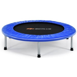 Costway 36" Mini Folding Trampoline Portable Recreational Fitness Rebounder - 1 of 4