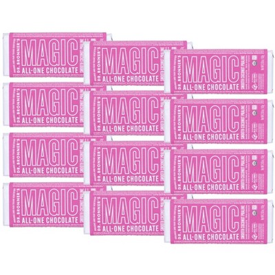 Dr. Bronner's Magic Smooth Coconut Praline Chocolate bar - Case of 12/2.93 oz