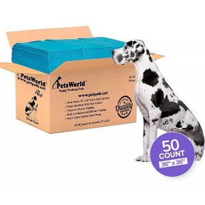 PetsWorld Gigantic (36x36 inch) Dog Training & Potty Pads - 1 of 4