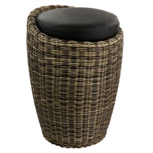 Elama 1 Piece Otoman Chair - 1 of 4