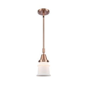 Canton - 1 Light Stem Hung Mini Pendant In Industrial Style-11.13 Inches Tall and 6.5 Inches Wide - 1 of 1