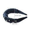 Unique Bargains Women's Rhinestone Faux Crystal Headband Hair Accessories 1.57 Inch Wide 1 Pc - 4 of 4