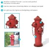 Sunnydaze Metal Fire Hydrant Outdoor Garden Statue Decor with Red Finish - 2 of 4