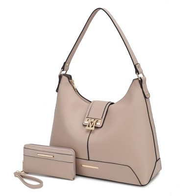 MKF Collection Graciela vegan Leather Women's Hobo Bag and Wallet by Mia K