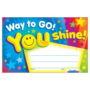 Trend Way to Go! You Shine! Recognition Awards, 30 ct (Case of 4) - 1 of 1