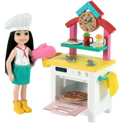 ​Barbie Chelsea Can Be Pizza Chef Doll Playset