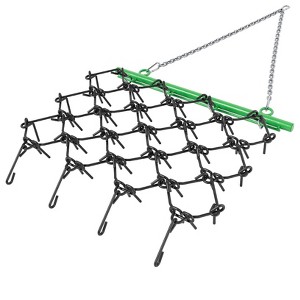 TROPOW Heavy Duty Chain Drag Harrow Tines Compatible with Tractors ATV UTV Lawn Tractor Attachments for Leveling, Grading, Breaking Up Soil - 1 of 4
