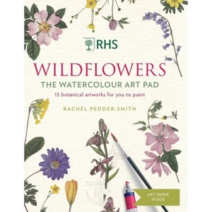 Rhs Wildflowers Watercolour Art Pad - by  Rachel Pedder-Smith (Paperback) - 1 of 1