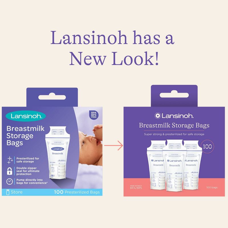Lansinoh Breast Milk Storage Bags, 3 of 12