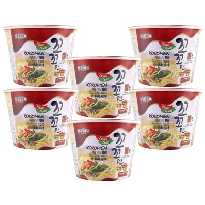Paldo Kokomen King Noodle Cup  - Case of 6/3.7 oz