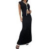 Women's Contrast Trim Ribbed Knit Midi Skirt - Illa Illa - 2 of 4