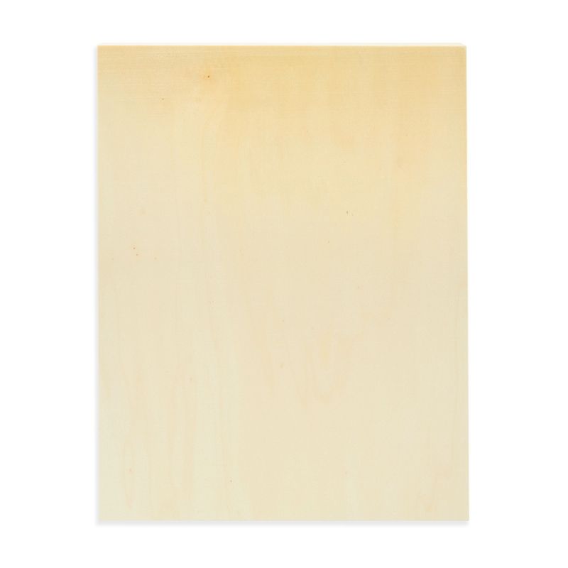 Bright Creations 4 Pack Unfinished Wood Panels for Painting, Blank Wooden Squares for Crafting & Art Pouring, 11x14 In, 4 of 10