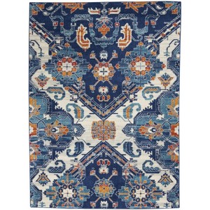 Nourison Passion Floral Geometric Indoor Rug - 1 of 4