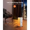 R.W.FLAME Oil Filled Radiator Heater, Adjustable Thermostat, 3 Heat Settings, Portable Quiet Heater with Tip-over & Overheating Functions, GREY - 4 of 4