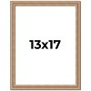 PosterPalooza | Deco Brown Picture Frame - UV Acrylic, Foam Board Backing, Hanging Hardware - 2 of 4