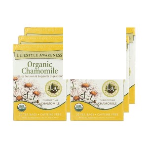 Lifestyle Awareness Herbal Organic Chamomile Tea - Case of 6/20 Bags - 1 of 4