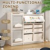 Toy Storage Organizer Bookshelf Multipurpose Toys Organization Chest for School, Bedroom, Playroom or Nursery - 4 of 4