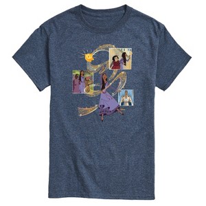 Men's - Disney - Collage OF Friends Short Sleeve Graphic T-Shirt - 1 of 4