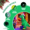 Costway 6Ft Christmas Inflatable Dinosaur Indoor & Outdoor Christmas Decoration - 3 of 4