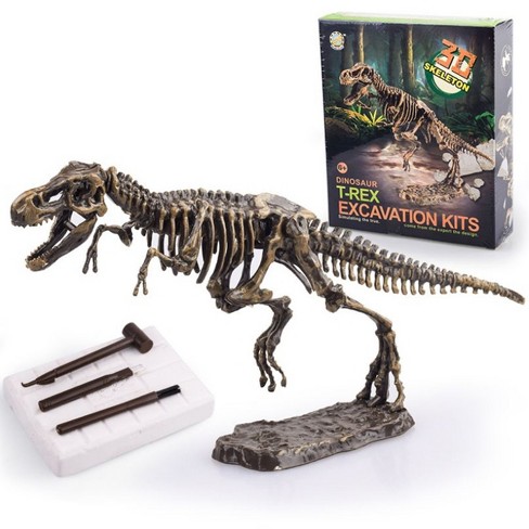 Jurassic world t rex model hot sale dig kit