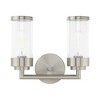 Livex Lighting Hillcrest 2 - Light Vanity in  Brushed Nickel - 3 of 4