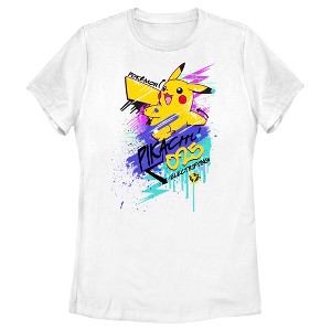 Women's Pokemon Pikachu 025 Electrifying T-Shirt - 1 of 4