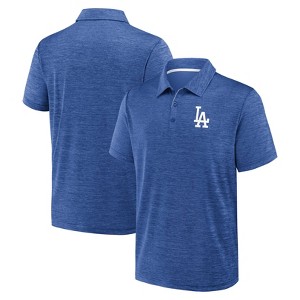 MLB Los Angeles Dodgers Men's Heather Polo T-Shirt - 1 of 3