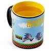 Just Funky Sonic The Hedgehog Pivel Design 16 Oz Glass Tumbler Cups