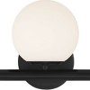 Designers Fountain Crown Heights 3 - Light Vanity in  Matte Black - 2 of 4