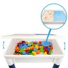 PICASSO-TILES 330 Piece Bricks Building Blocks, Magnetic Toys Activity Play Table Set - 4 of 4