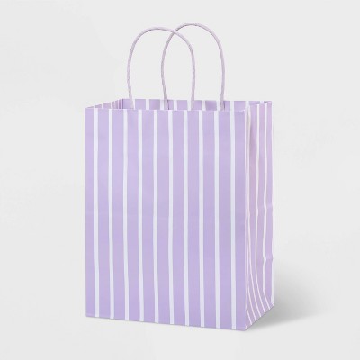 Liberty plastic purple gift bag shopping bag small 20x29cm New