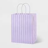 Small Striped Gift Bags Pastel Lavender - Spritz™